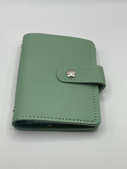 Women's Leather Credit Card Wallet - Card & ID Holder, Ideal Gift